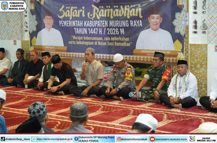 Safari Ramadan Pemkab Mura di Kecamatan Permata Intan